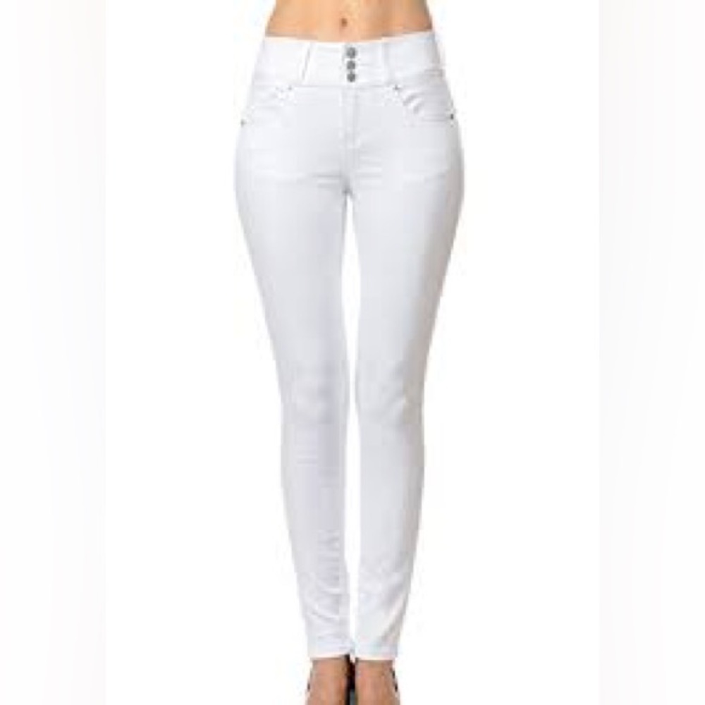 Wax Jean Women’s White High Rise Skinny Jeans 13/31